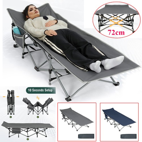 Single folding camping beds - single,