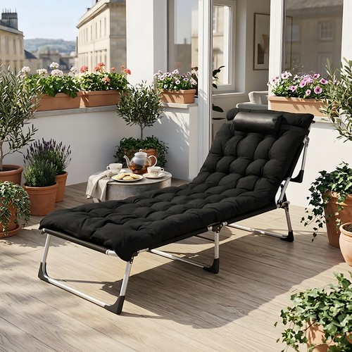 Sun lounger folding - sun, recliner