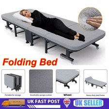 Heavy Duty Folding Single Bed