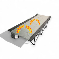 Folding Camp Bed single XL